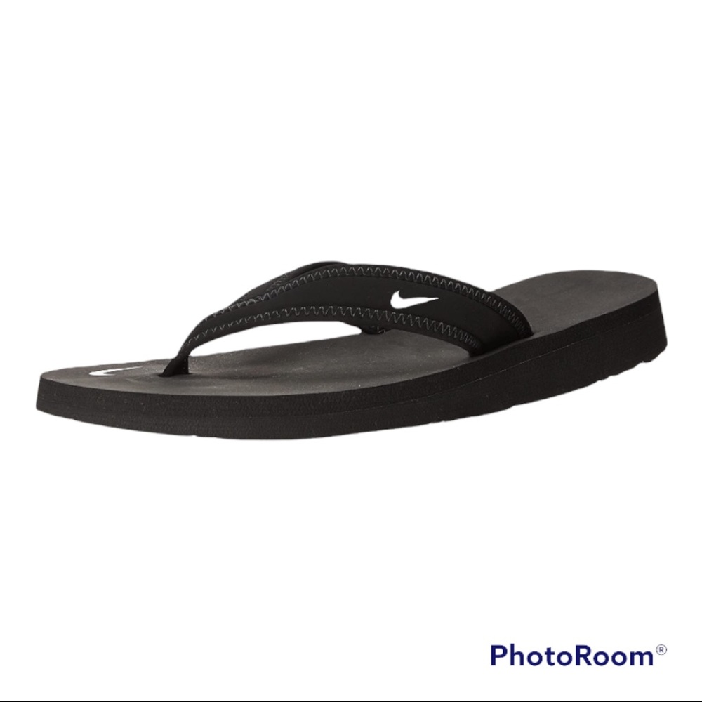 Nike Celso Thongs Black/White Womens Size 8 New in Box